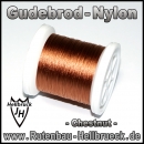 Gudebrod Bindegarn - Nylon - Farbe: Chestnut -A-